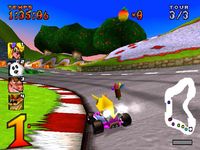 Crash Team Racing sur Sony Playstation